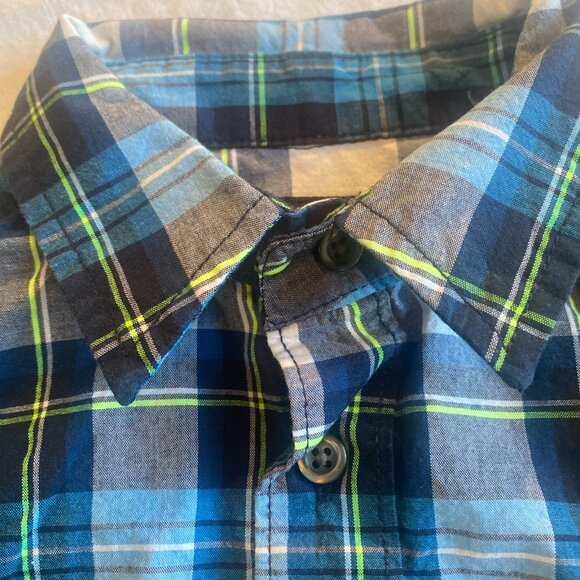 Boys Size Small 5/6 Long Sleeve Children PLACE Casual Shirt Button Up Front - Picture 4 of 6
